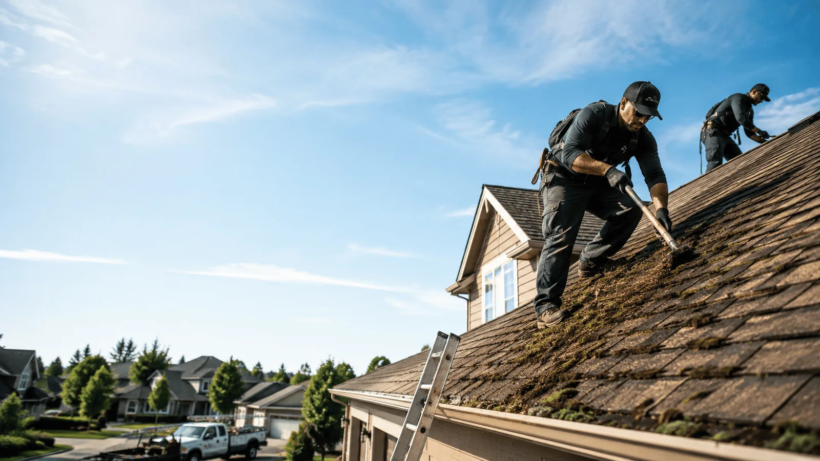 Roof Moss Removal in Appleton, WI near me